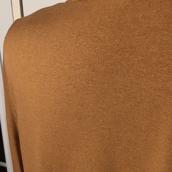 Basic By Yest Yessica Short Cardigan Sweater New Brown 80472B Size 12 - Picture 8 of 14